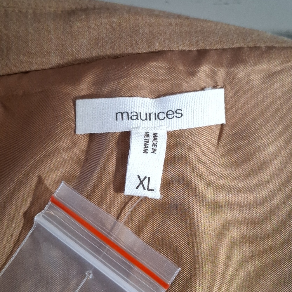 Maurices Camel/Tan Single-Button Blazer - Picture 6 of 9